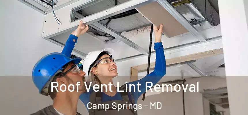 Roof Vent Lint Removal Camp Springs - MD