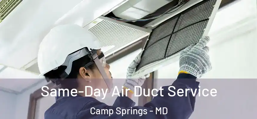  Same-Day Air Duct Service Camp Springs - MD